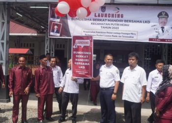 Asisten I Setdakab BU Launching BUMDesma LKD di Putri Hijau